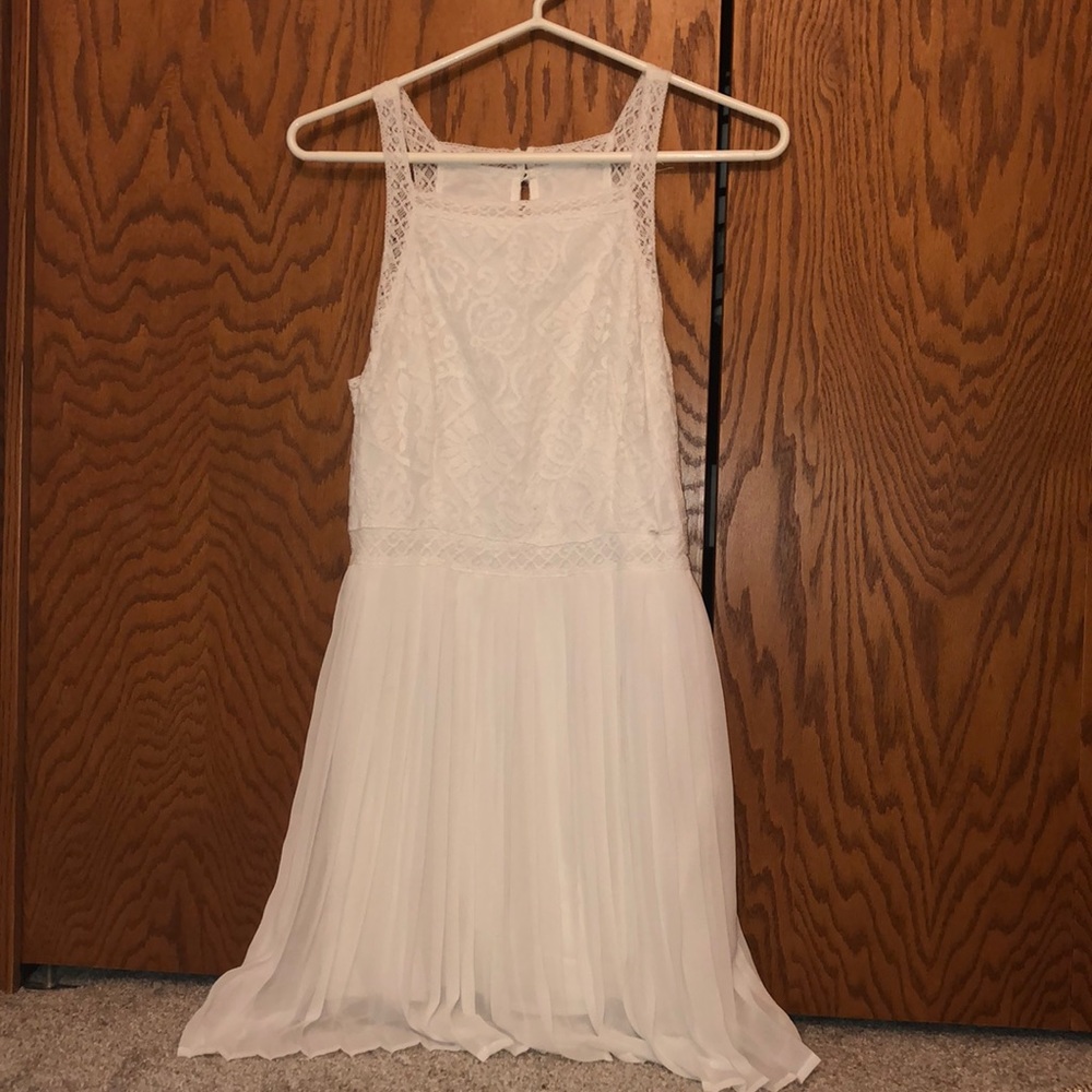 White Hollister dress